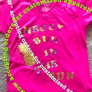 Made to order  customized apparel!